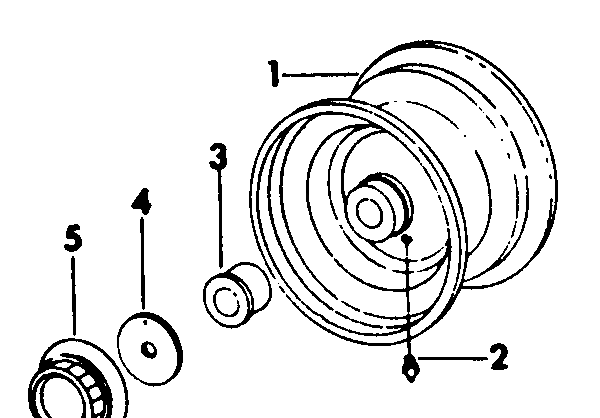 Front Wheel Diagram and Parts List for 382 383-0350028U-0350029U-0350032U-0350033U-0350036U-0350037U-132100-132399-132383100-133100-133399-133383100-134100-134399-134383100 Cub Cadet Lawn Tractor